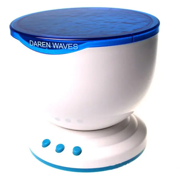 Aurora Glow Bedside Lamp w/ Soothing Sounds for Sleep